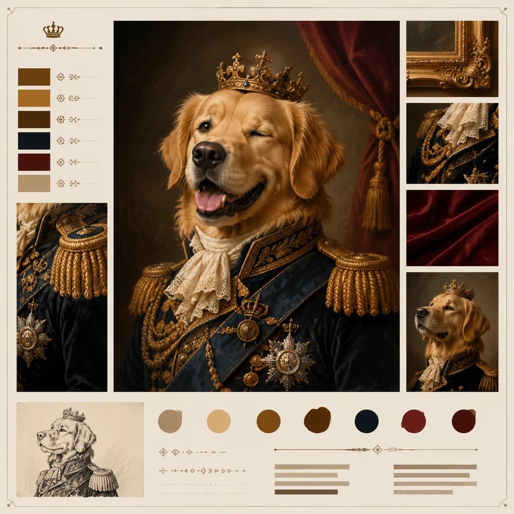 Pet Royal Oil example artwork