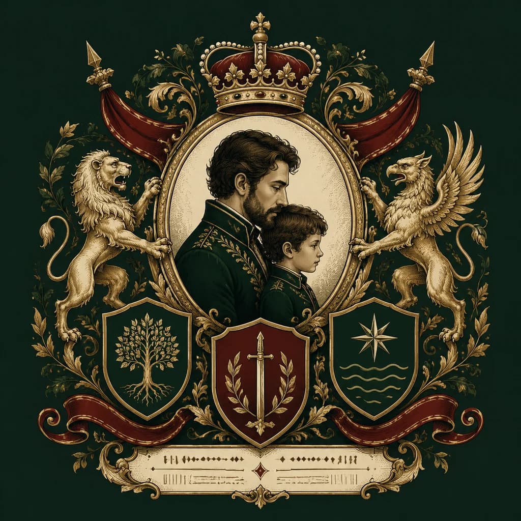 Family Crest example artwork