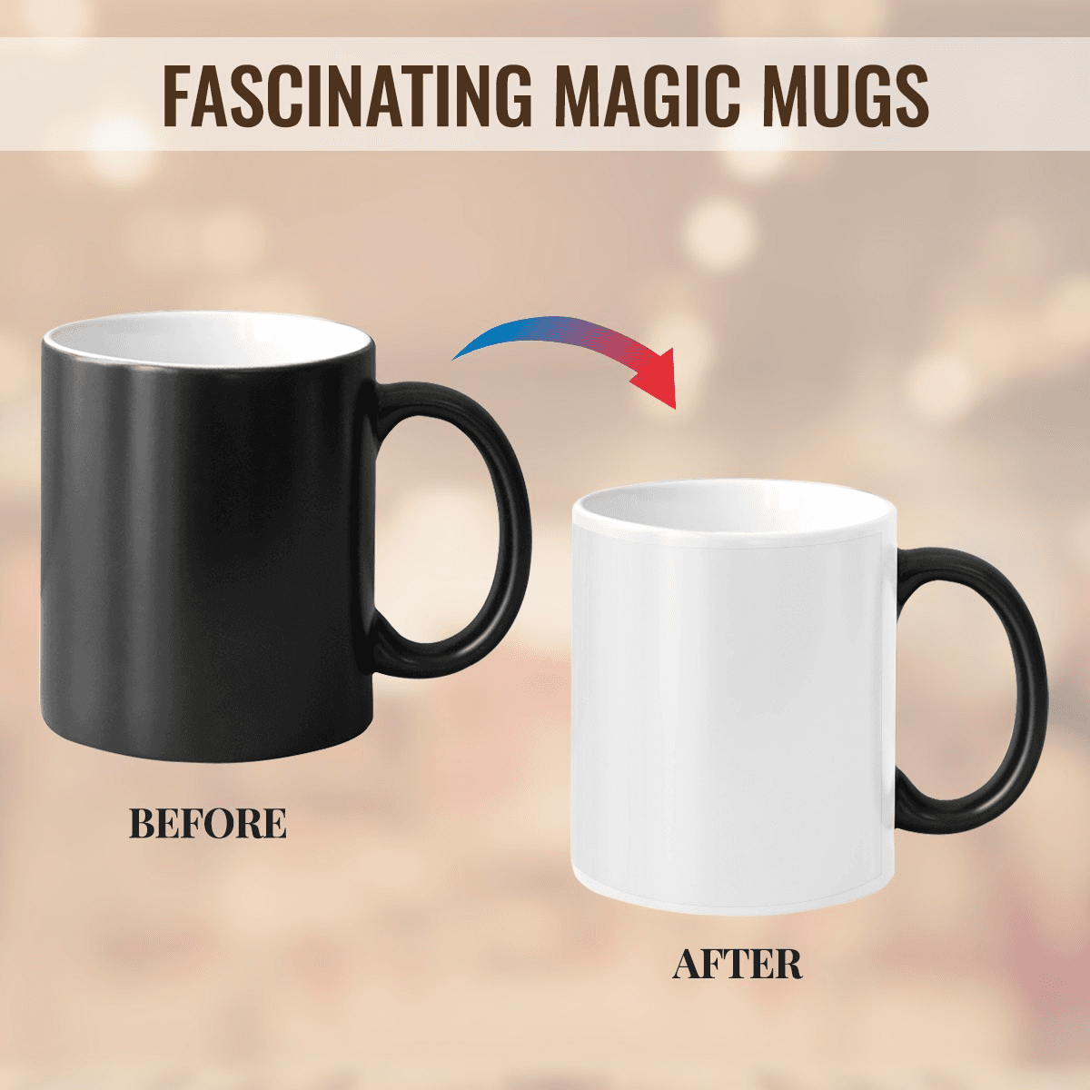 Custom 11oz Color-Changing Mug - View 1