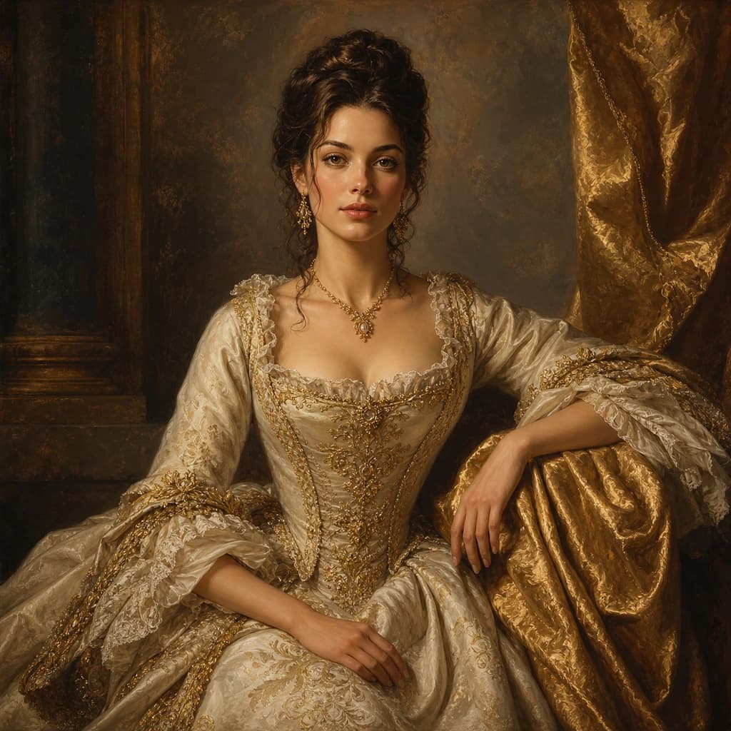 Gilded Baroque Duchess