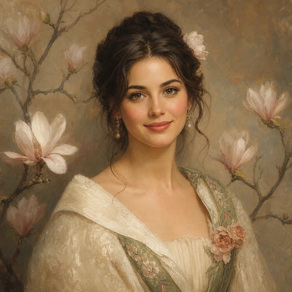Botanical Heirloom Portrait