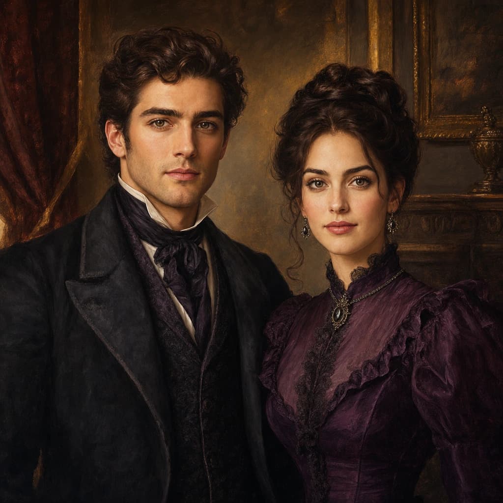 Victorian Estate Couple