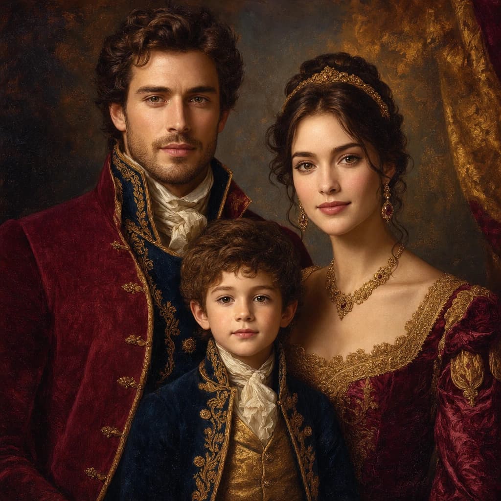 Royal Family Trio
