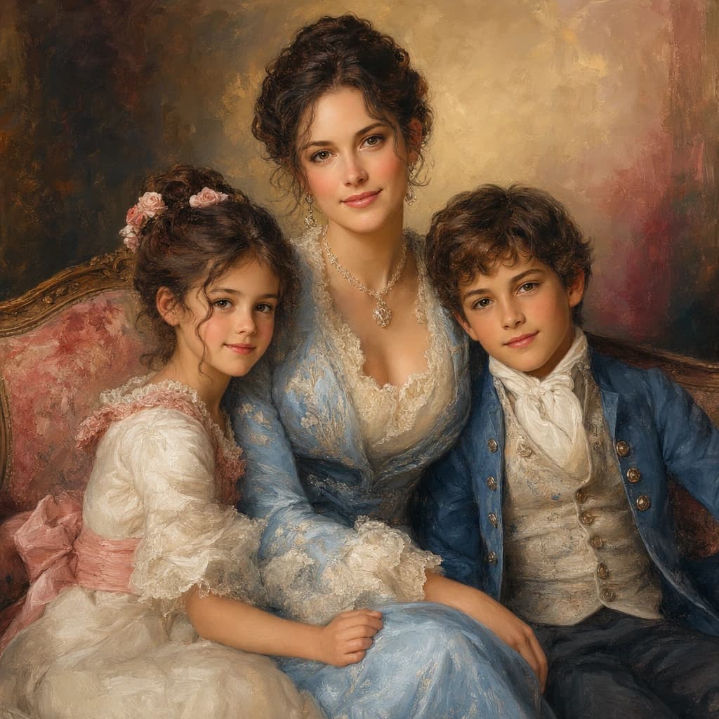 Mother and Children Heirloom