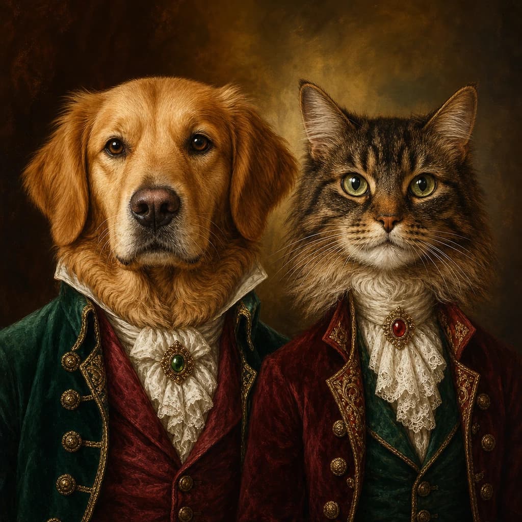 Royal Dog Duo