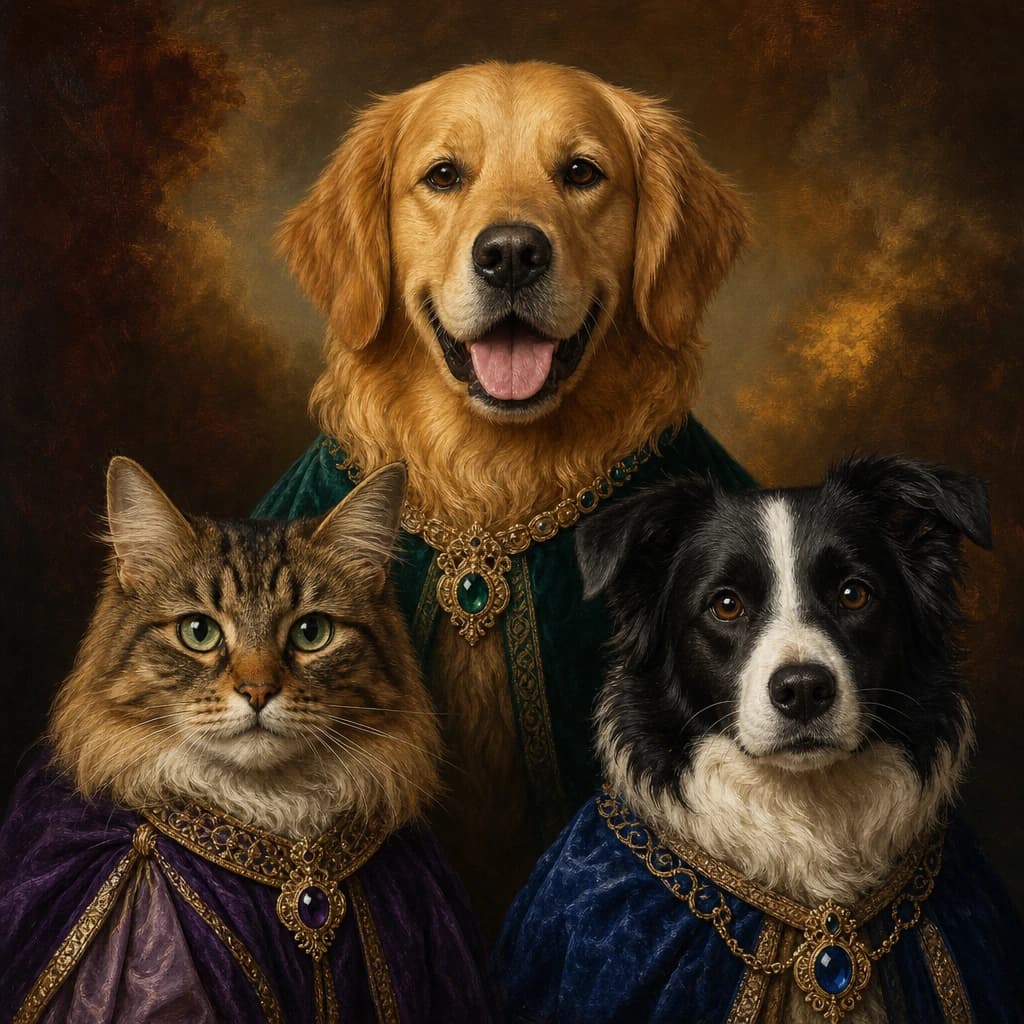 Three-Pet Royal House