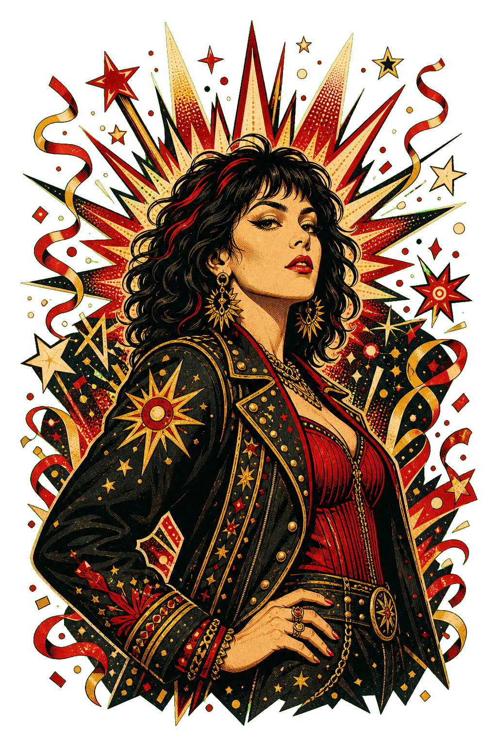 Birthday Star Portrait