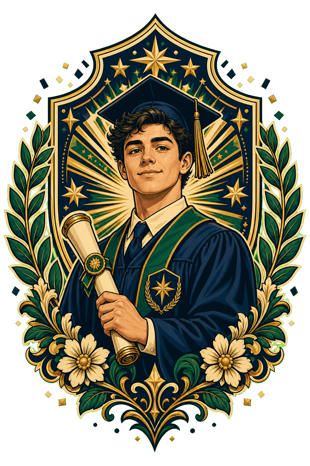 Graduation Varsity Portrait