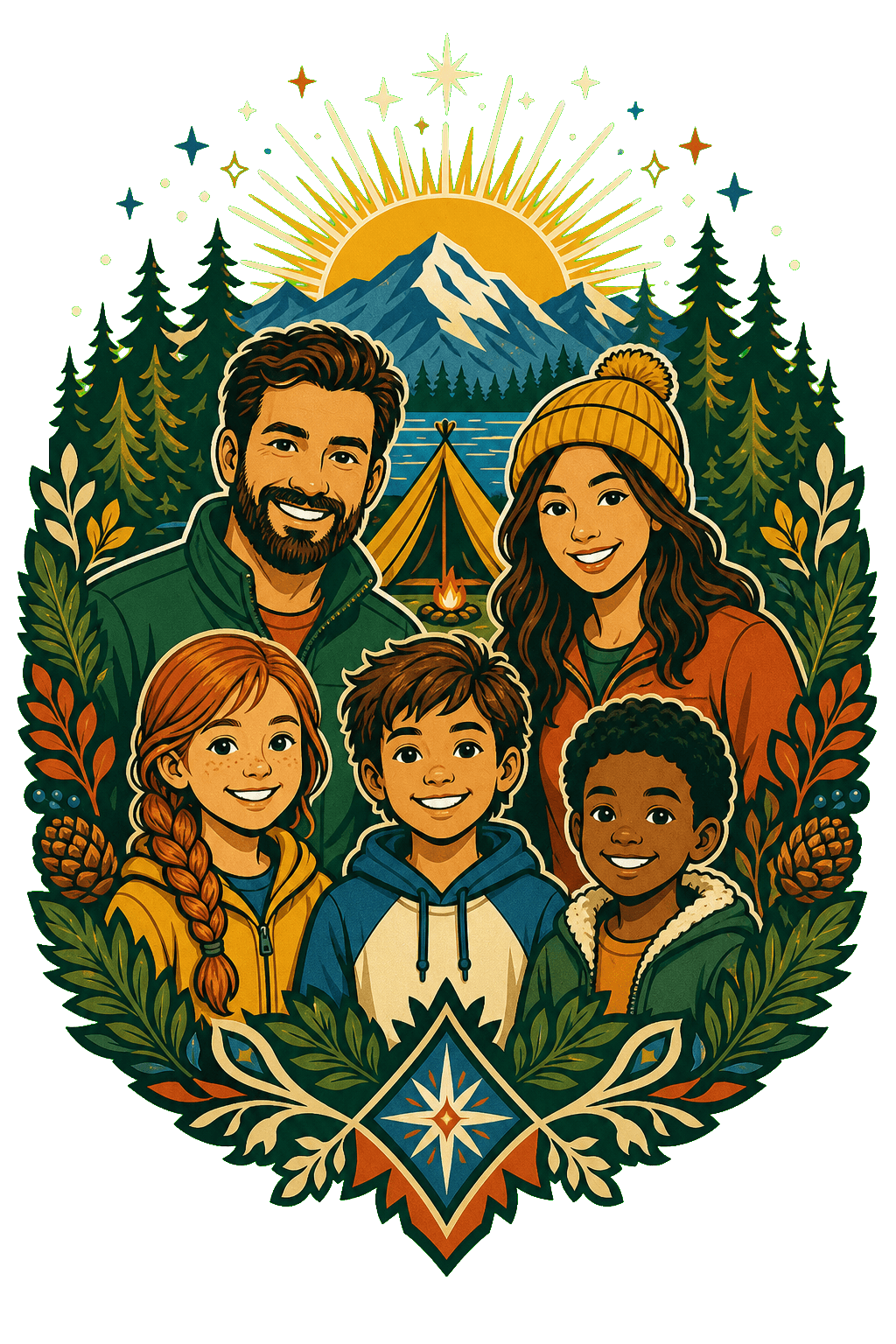 Family Reunion Camp Crest