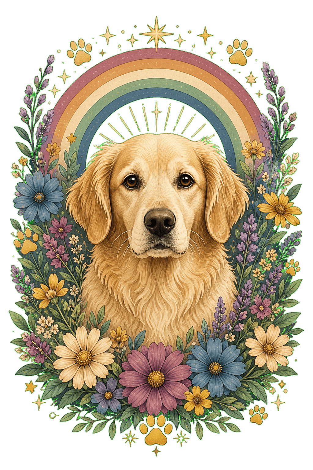 Pet Memorial Rainbow Garden