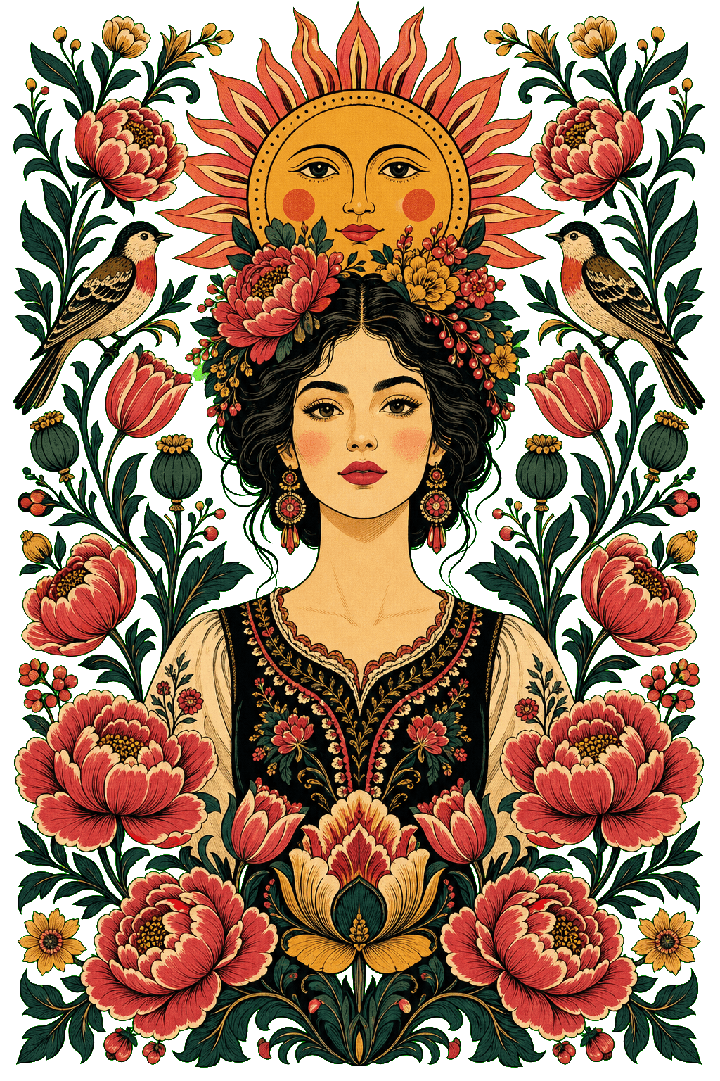 Mother's Day Folk Bloom