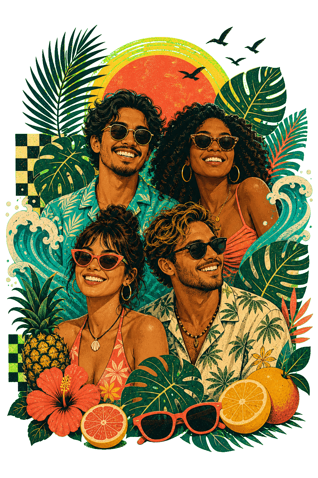 Tropical Vacation Crew