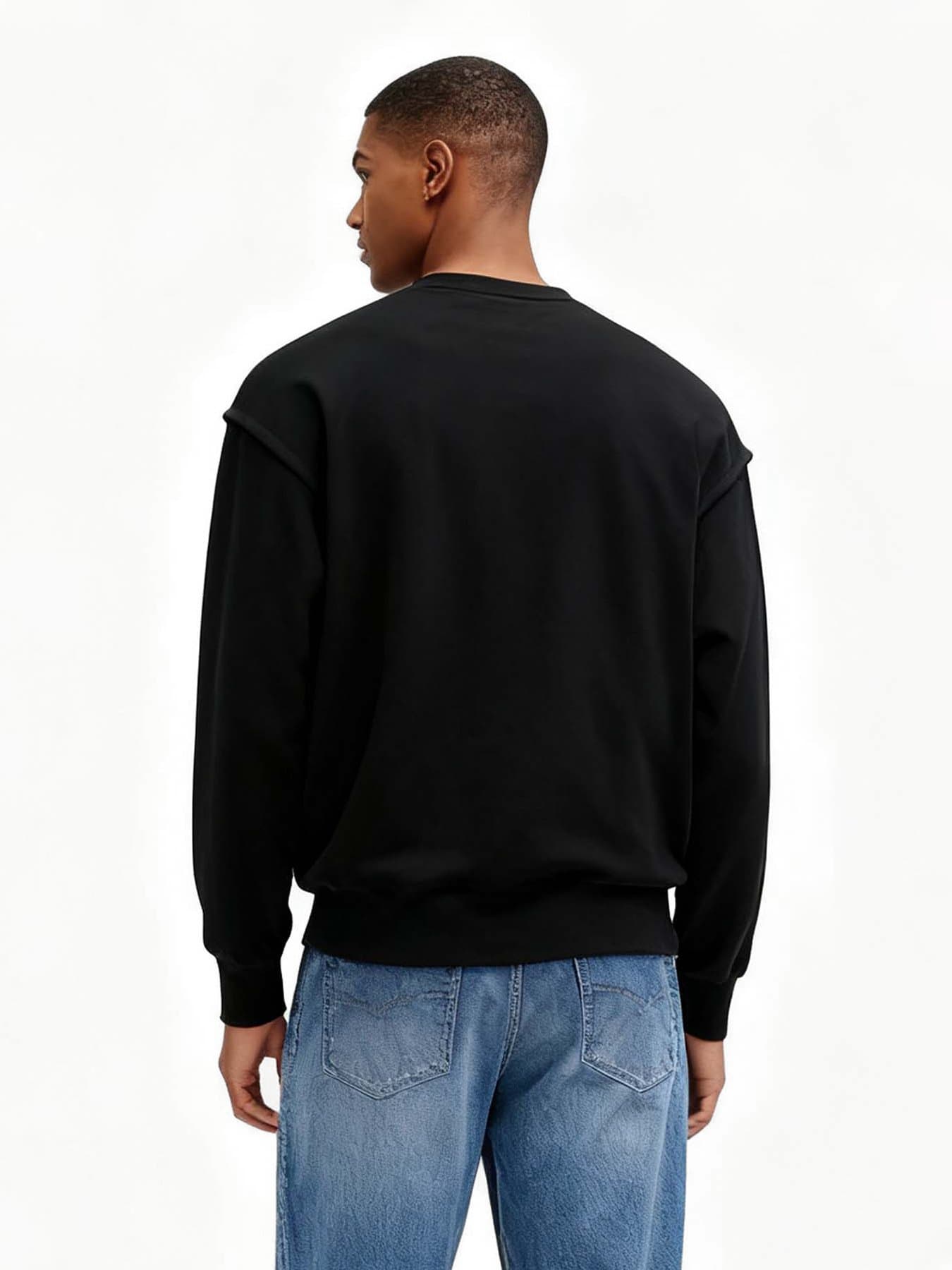 Custom 380GSM Fleece Crewneck Sweatshirt - alternate view