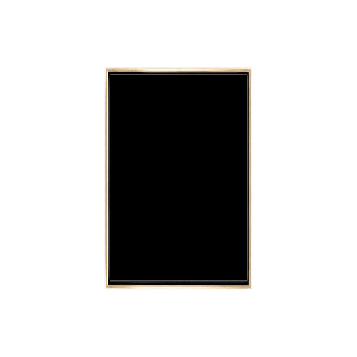20x30 Black & Gold Trim custom oil portrait frame