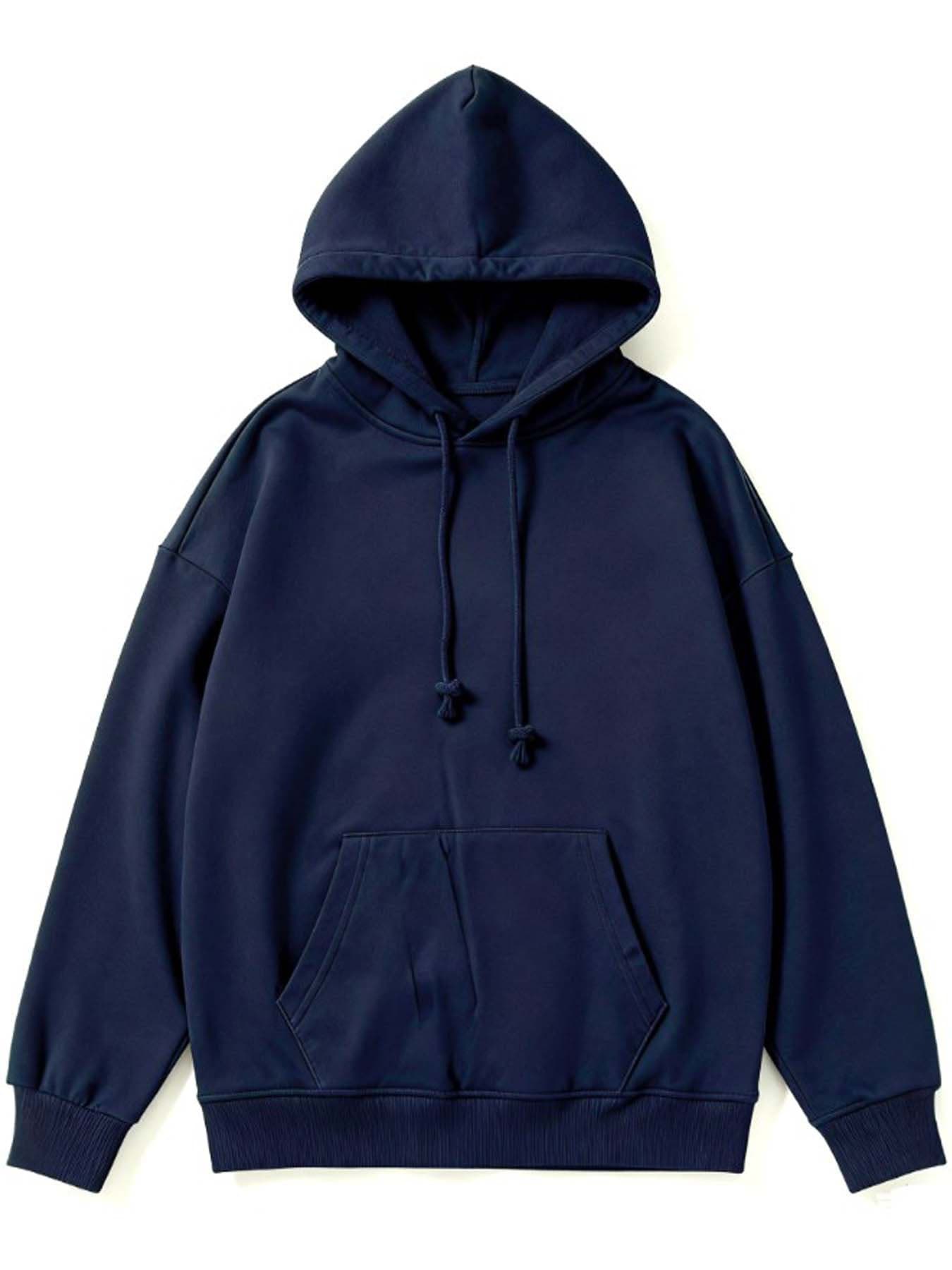 Navy Blue custom pullover hoodie