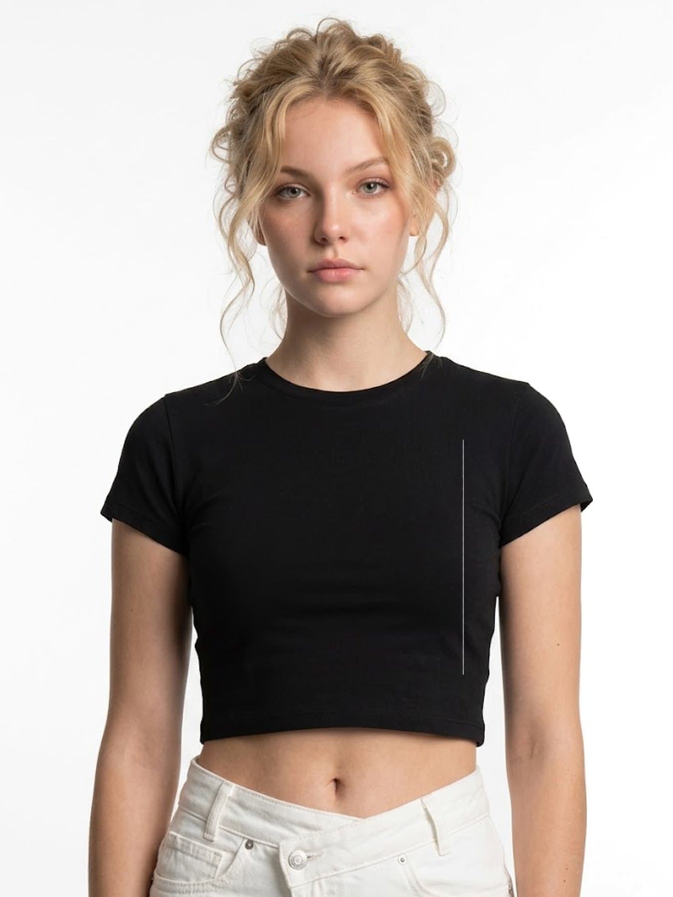 Custom Women's Stretch Crop Top